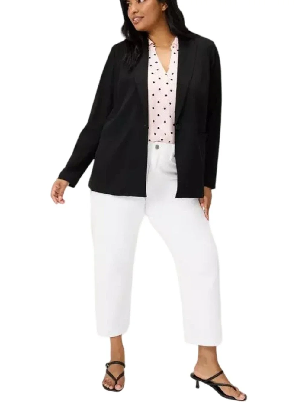 torrid Black Career Work Wear Academia Blazer Jacket Plus Size 3X